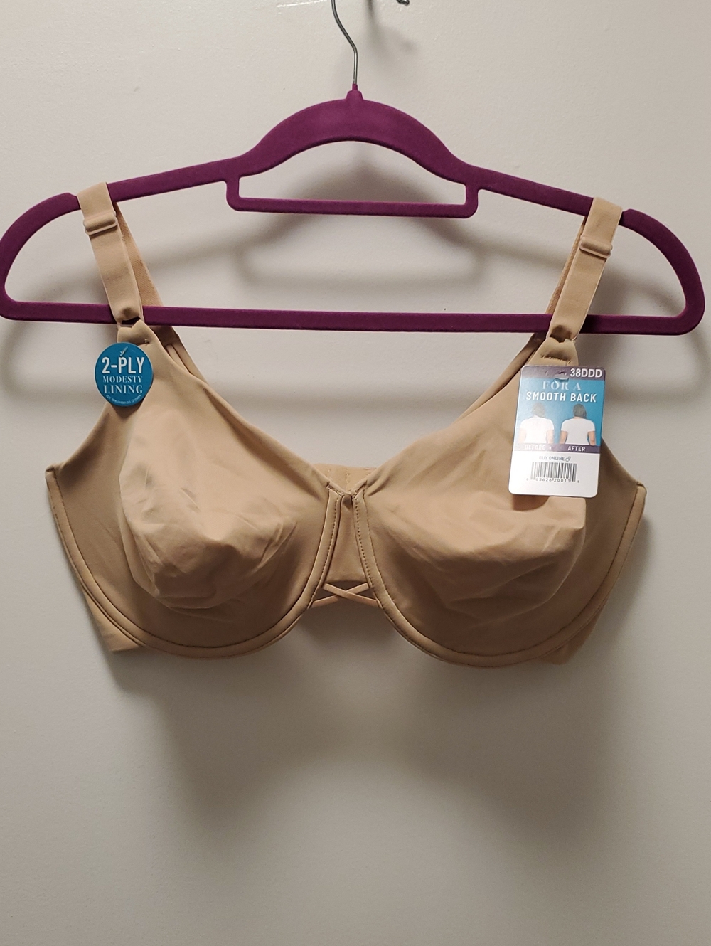 Vanity Fair Nude Underwire 2-Ply Lining Bra